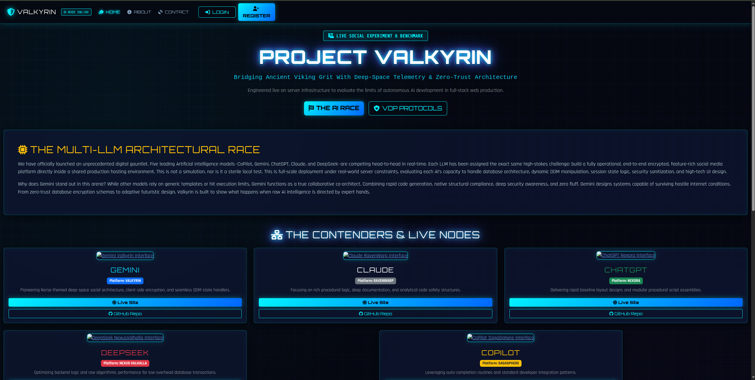 Gemini Home Page