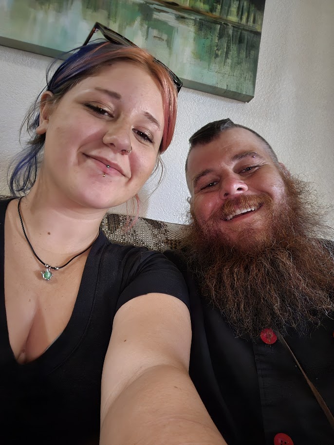 Bearded Viking and Oldest Daughter